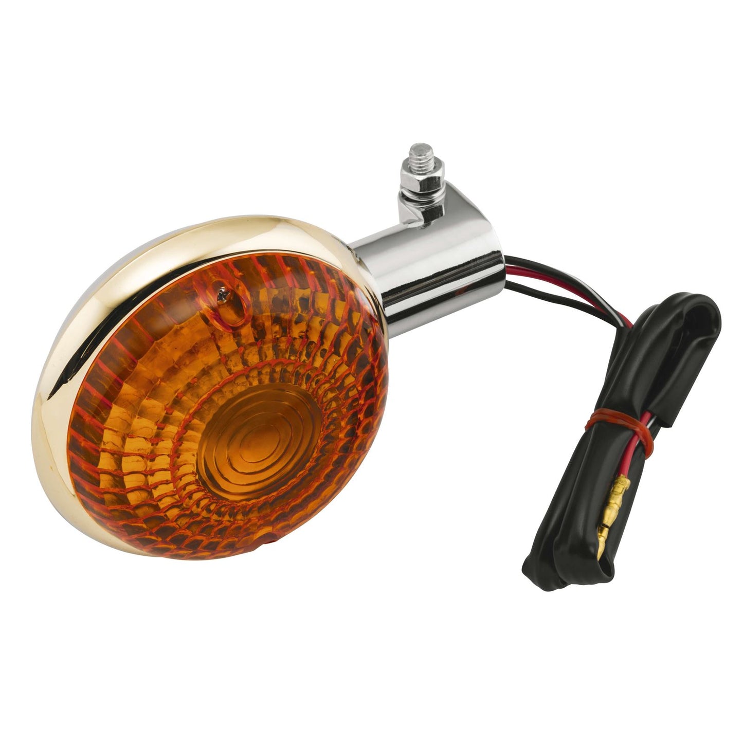 K&S Turn Signal Front for Yamaha SXV-1000/1100 - Gold Bezel 25-4025_16195