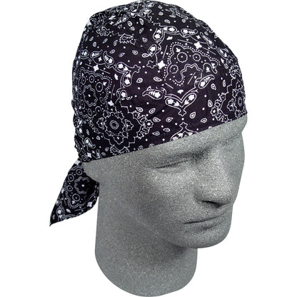 Zan Flydanna Black Paisley Z101_16753