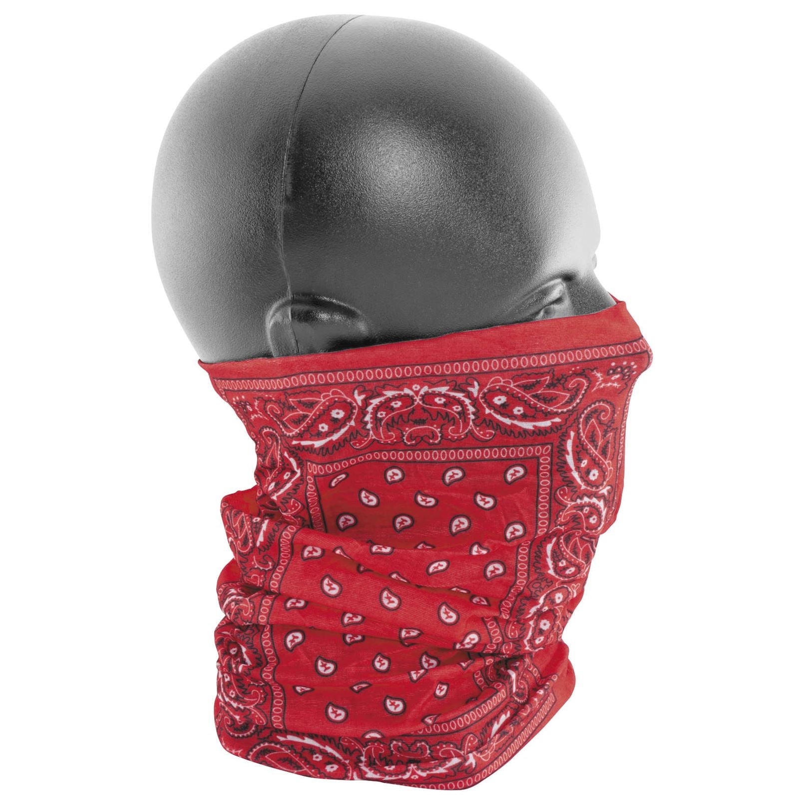 Zan Motley Tube - Red Paisley T106_16816