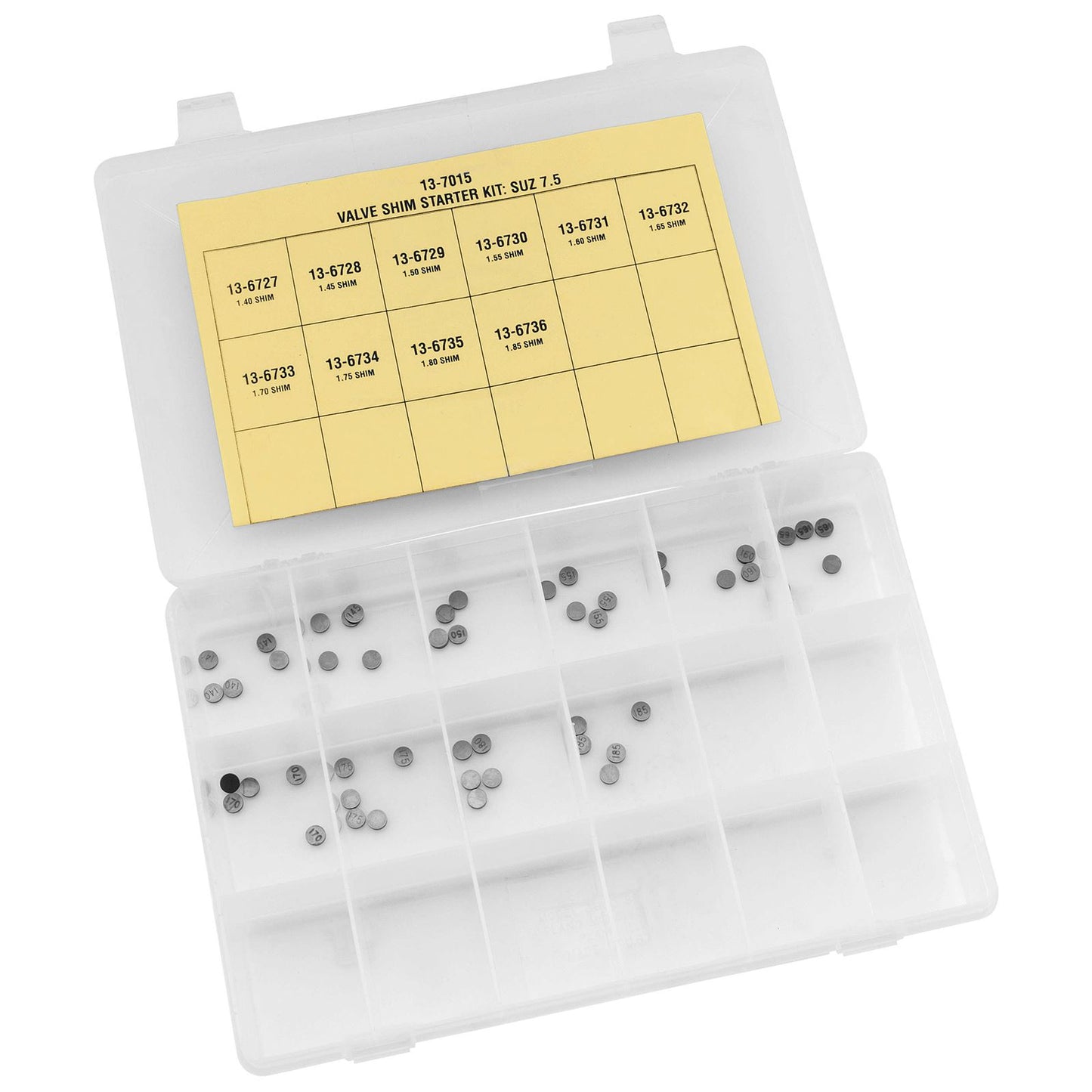 K&L Valve Shim Kit 7.5mm (1.40mm-1.85mm) 13-7015_16840