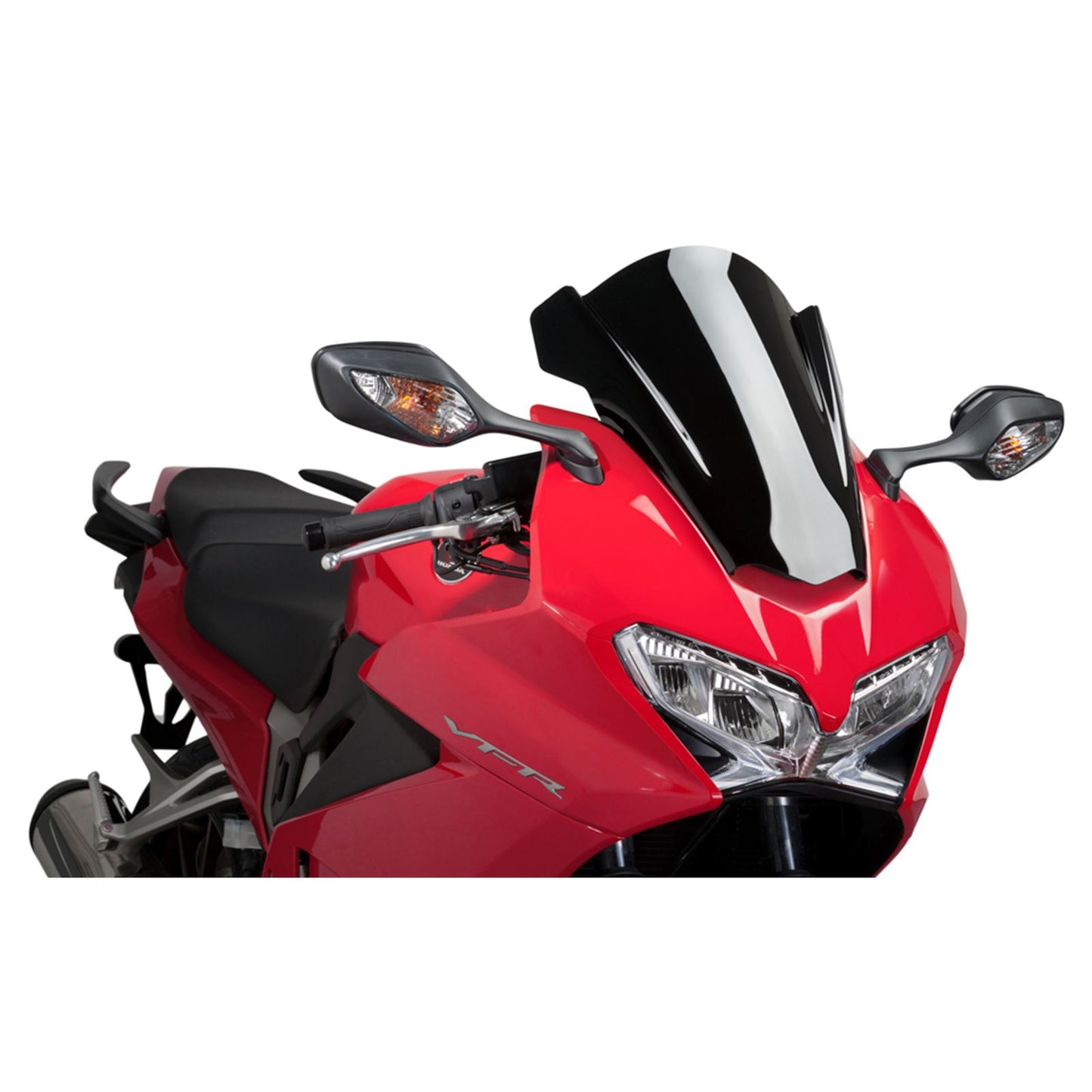 Puig Z-Racing Windscreen - Black for Honda [MPN: 7598N]_16915