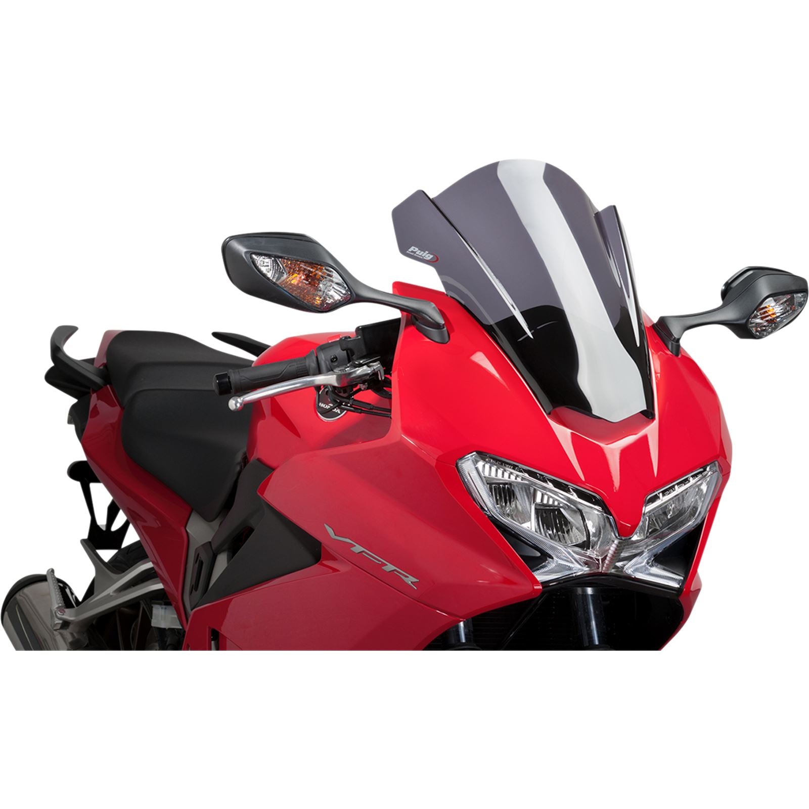 Puig Z-Racing Windscreen - Dark Smoke for Honda 7598F_461061