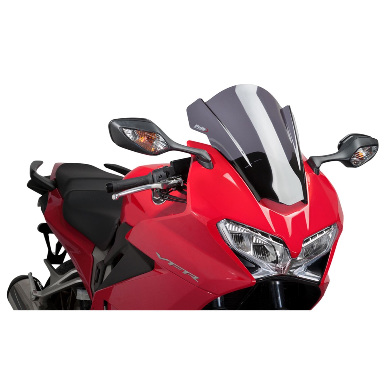 Puig Z-Racing Windscreen - Dark Smoke for Honda 7598F_16917