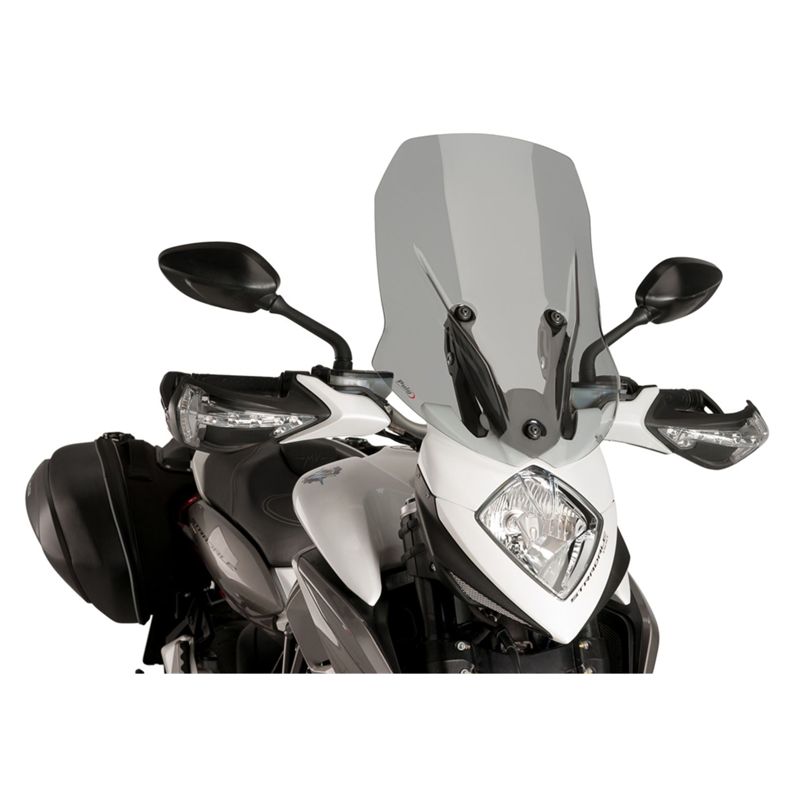 Puig Touring Windscreen - Smoke - MV Agusta [MPN: 7634H]_16927