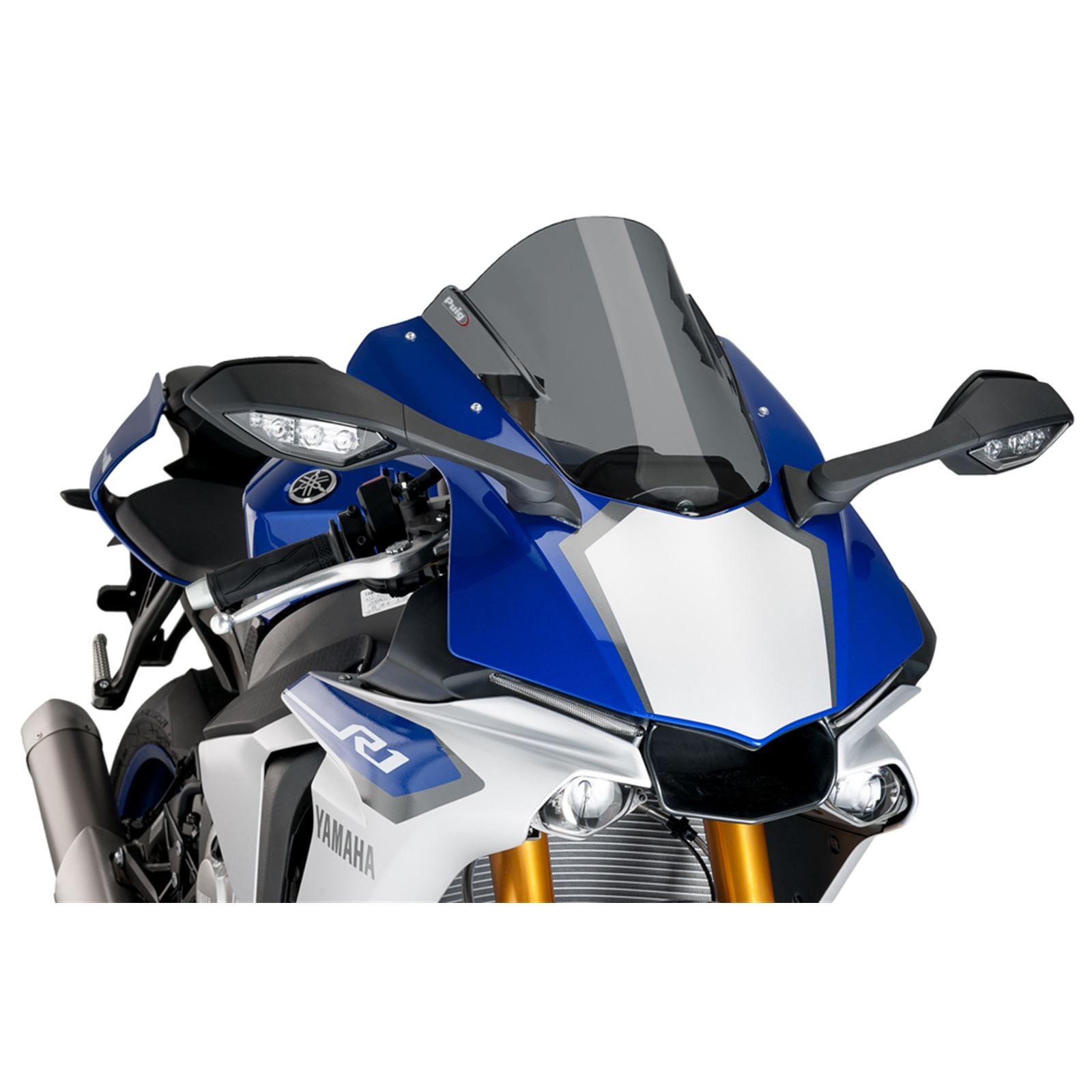 Puig Racing Windscreen - Dark Smoke for Yamaha 7648F_16930