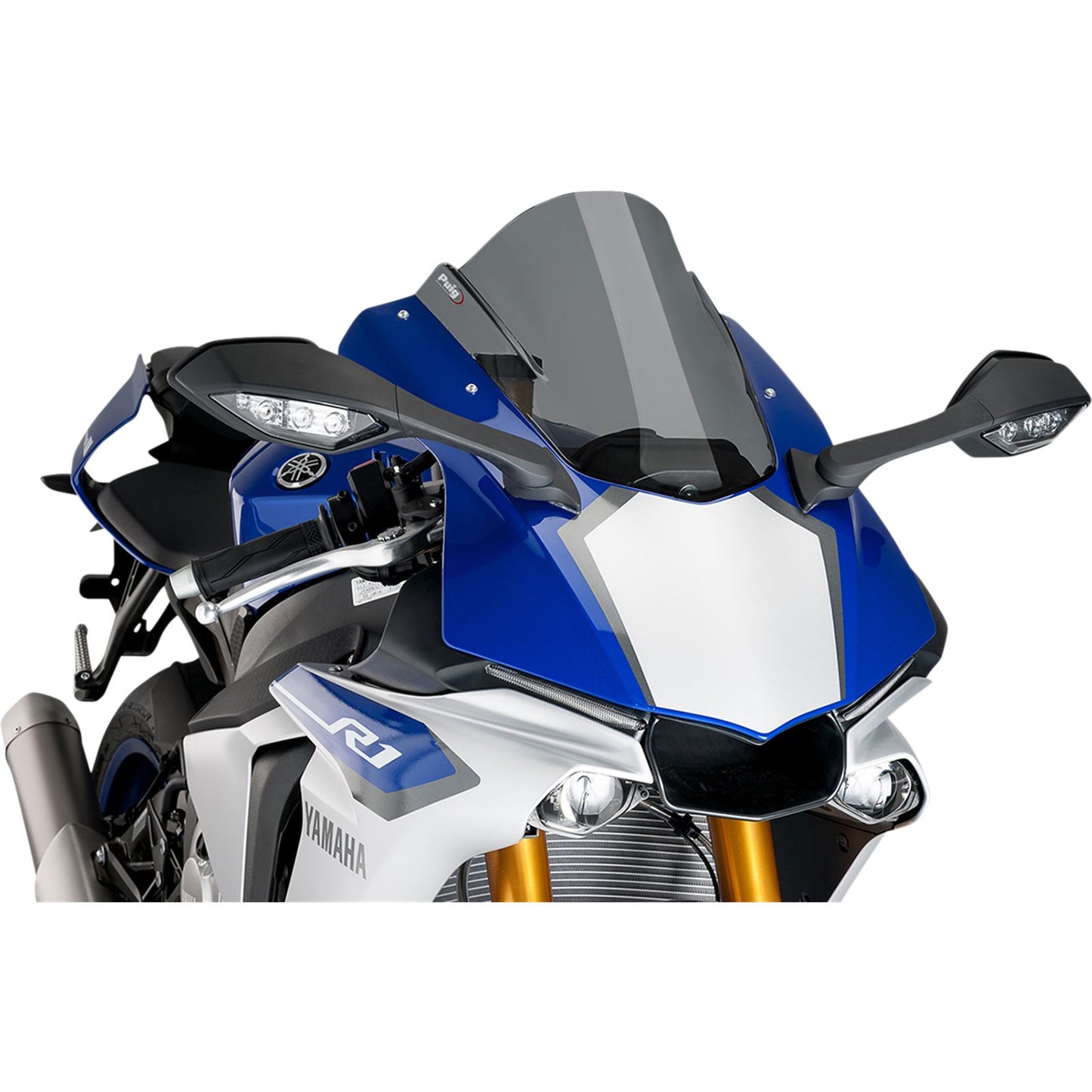 Puig Racing Windscreen - Dark Smoke for Yamaha 7648F_461158