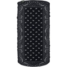Zan Motley Tube - Fleece Lined Black Paisley TF101_501810