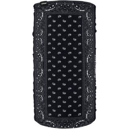 Zan Motley Tube - Fleece Lined Black Paisley TF101_501810