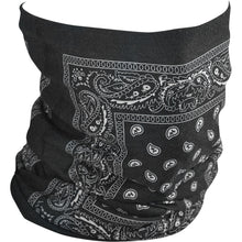 Zan Motley Tube - Fleece Lined Black Paisley TF101_16940