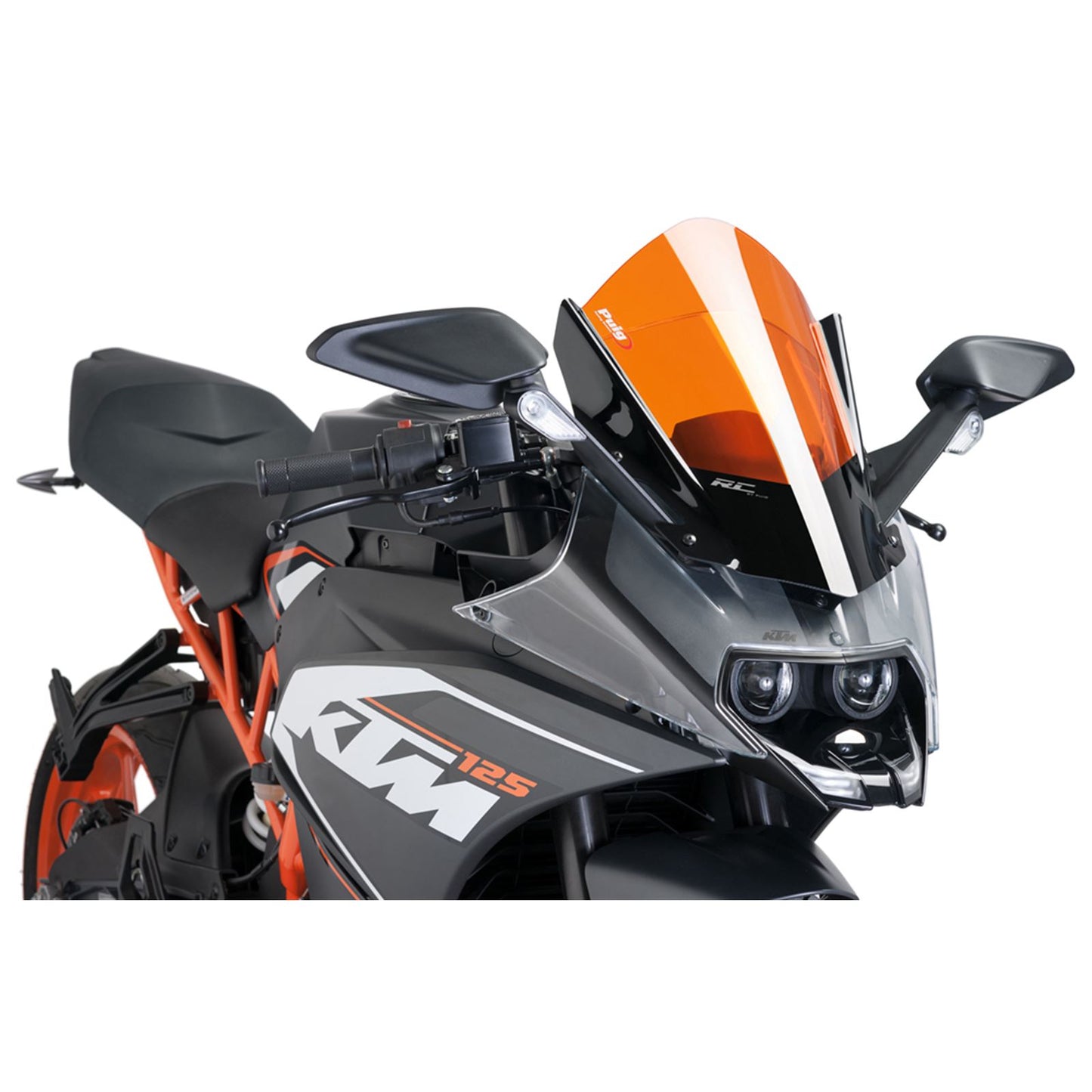 Puig Windscreen Racing Orange [MPN: 7004T]_16964