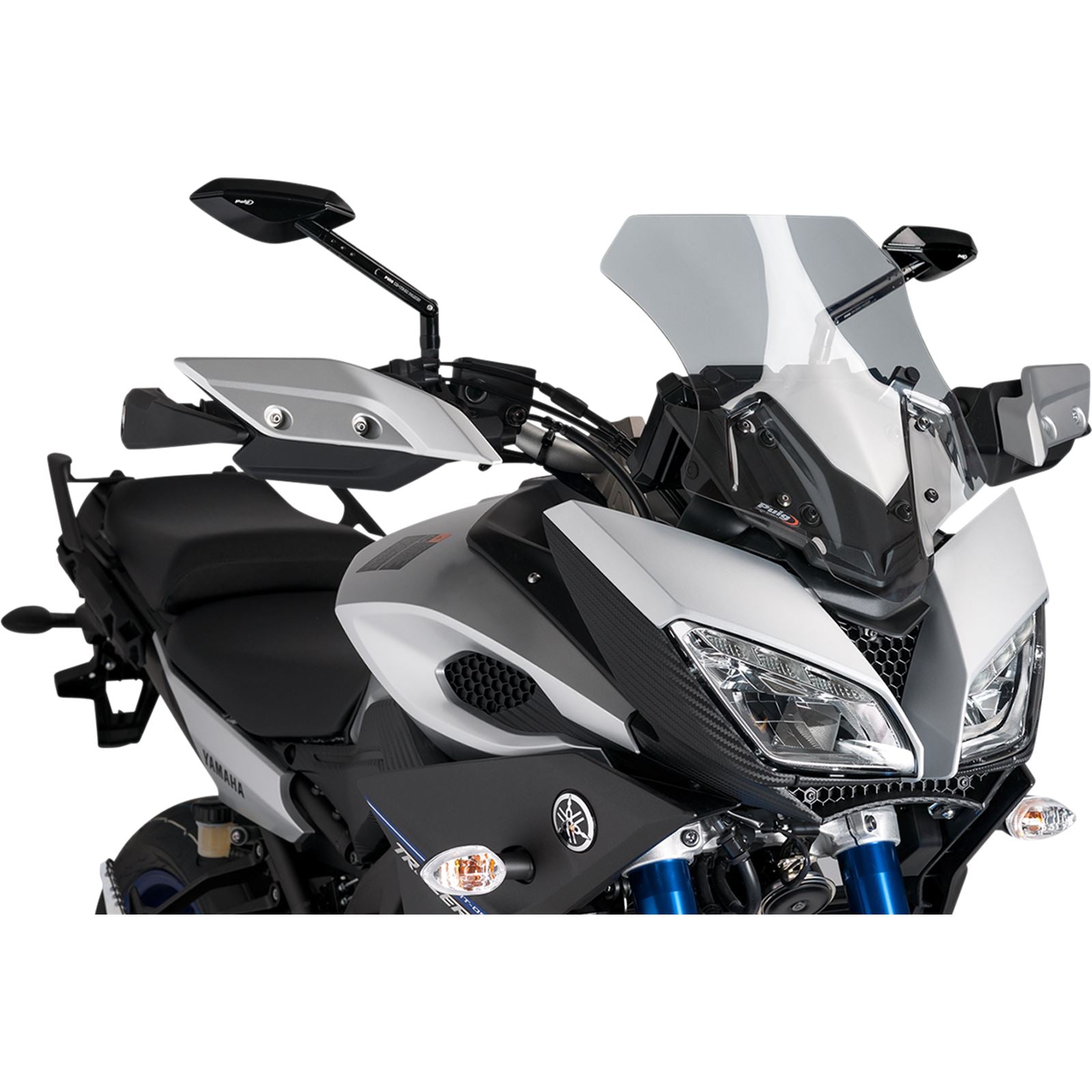 Puig Racing Windscreen - Light Smoke for Yamaha 7645H_461187