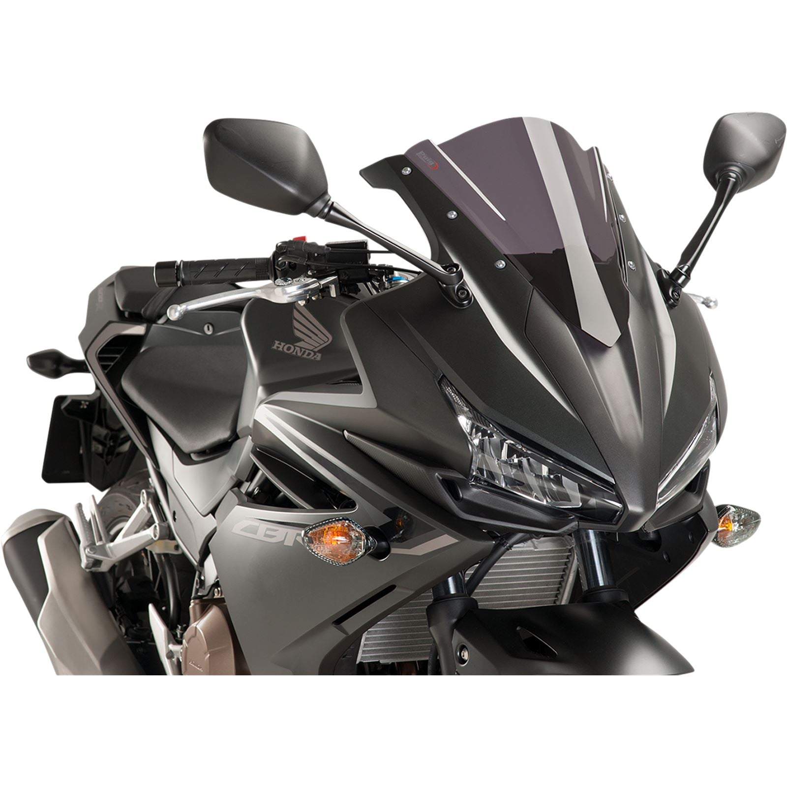Puig Racing Windscreen - Dark Smoke for Honda [MPN: 8903F]_461048