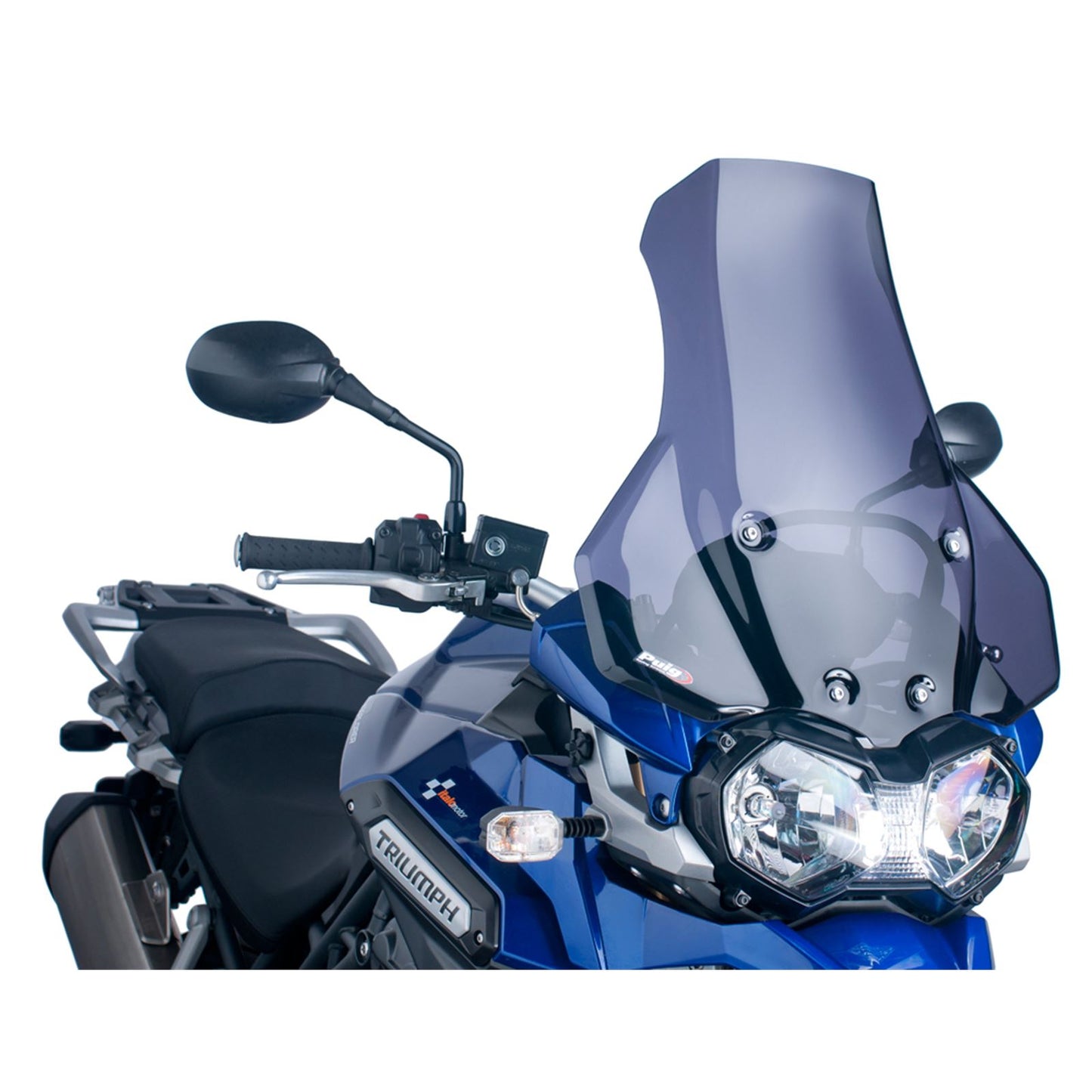 Puig Windscreen Touring - Dark Smoke - Triumph  [MPN: 6000F]_17141