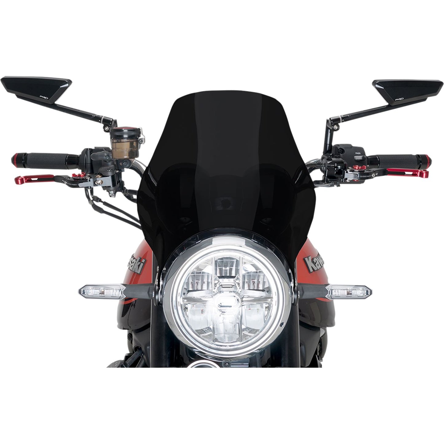 Puig Windscreen Naked HeadLight Mount Dark Smoke 0869F_461628