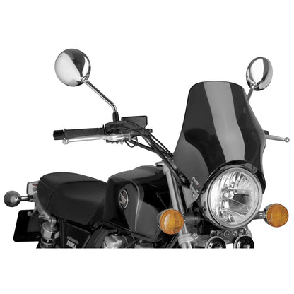 Puig Windscreen Naked HeadLight Mount Dark Smoke 0869F_17205
