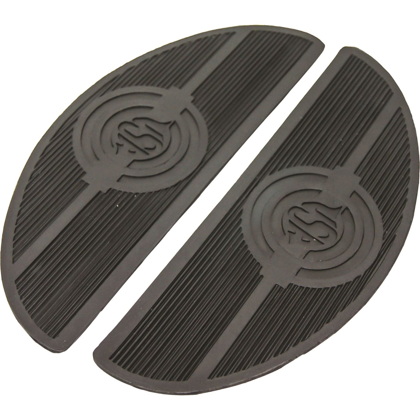 Harddrive Footboard Matt Set Oval with USA Logo 30-151A_17404