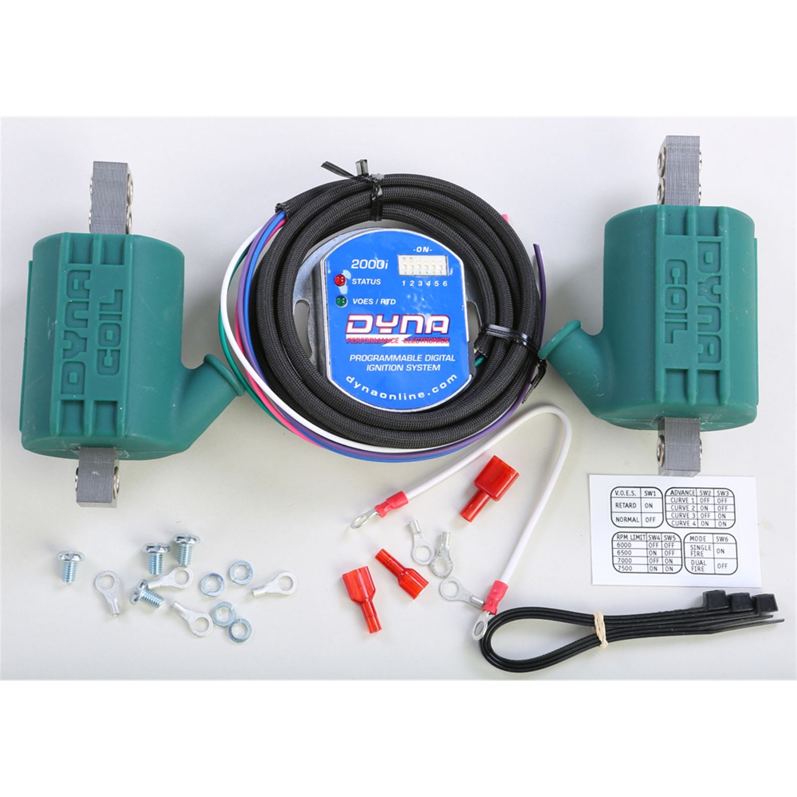 Dynatek Dyna 2000I Carb Single Plug / Single Fire Kit [MPN: D2KI-2P]_17413