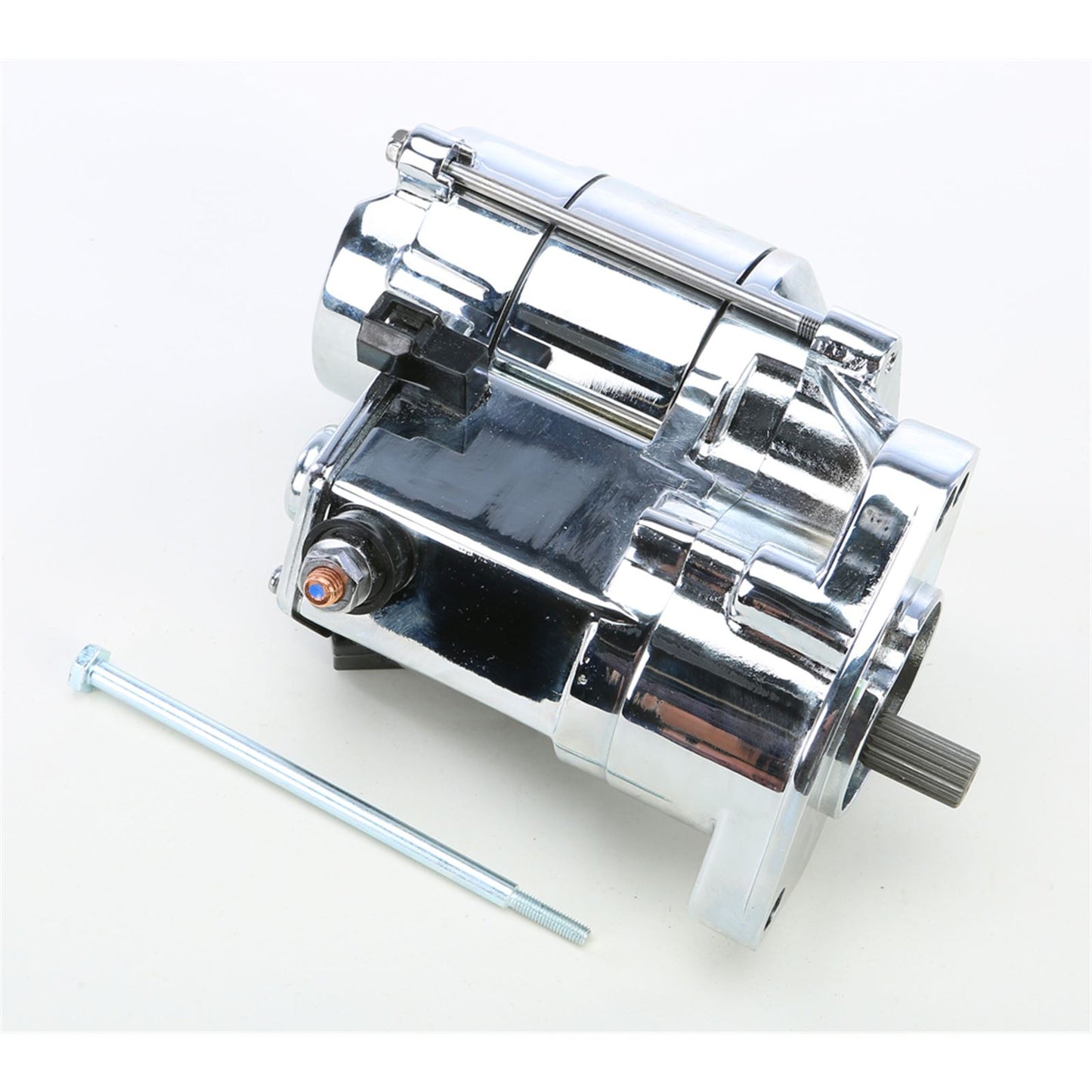 All Balls Big Twin Starter 1.7kw Chrome 10-32 Shaft 80-1004_17415