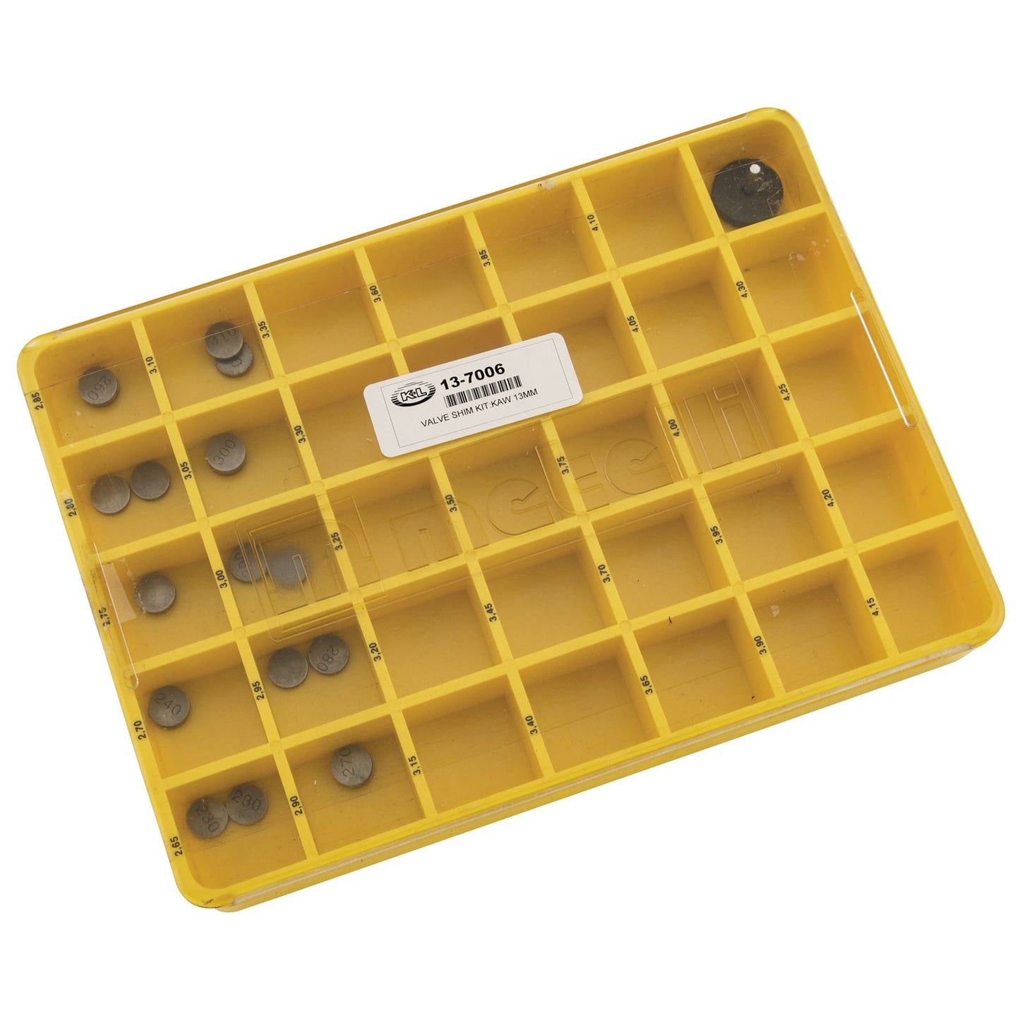 K&L Valve Shim Kit 13mm 13-7006_17613