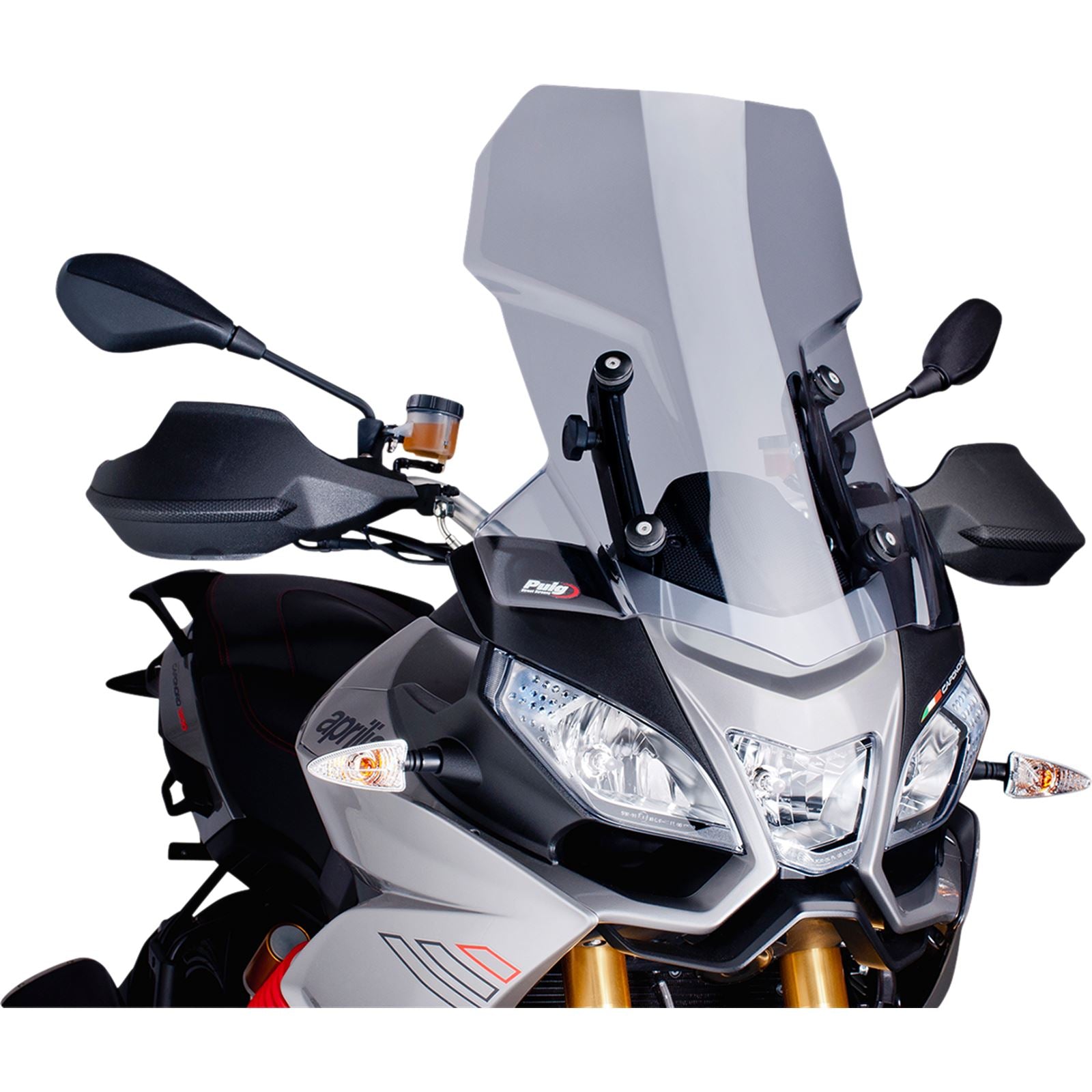 Puig Windscreen Touring - Light Smoke - Aprilia 6484H_461395