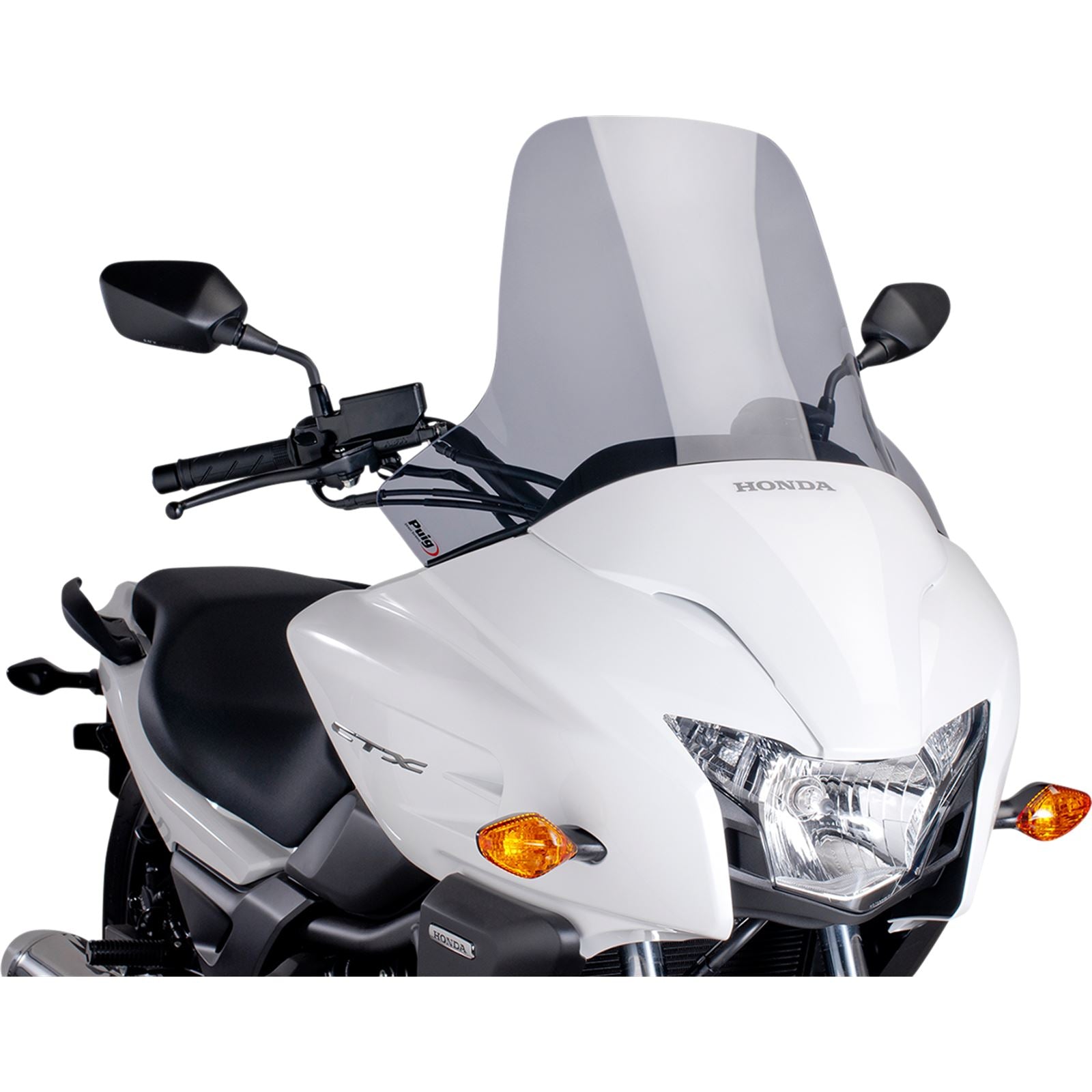 Puig Windscreen Touring - Light Smoke for Honda 7227H_461188
