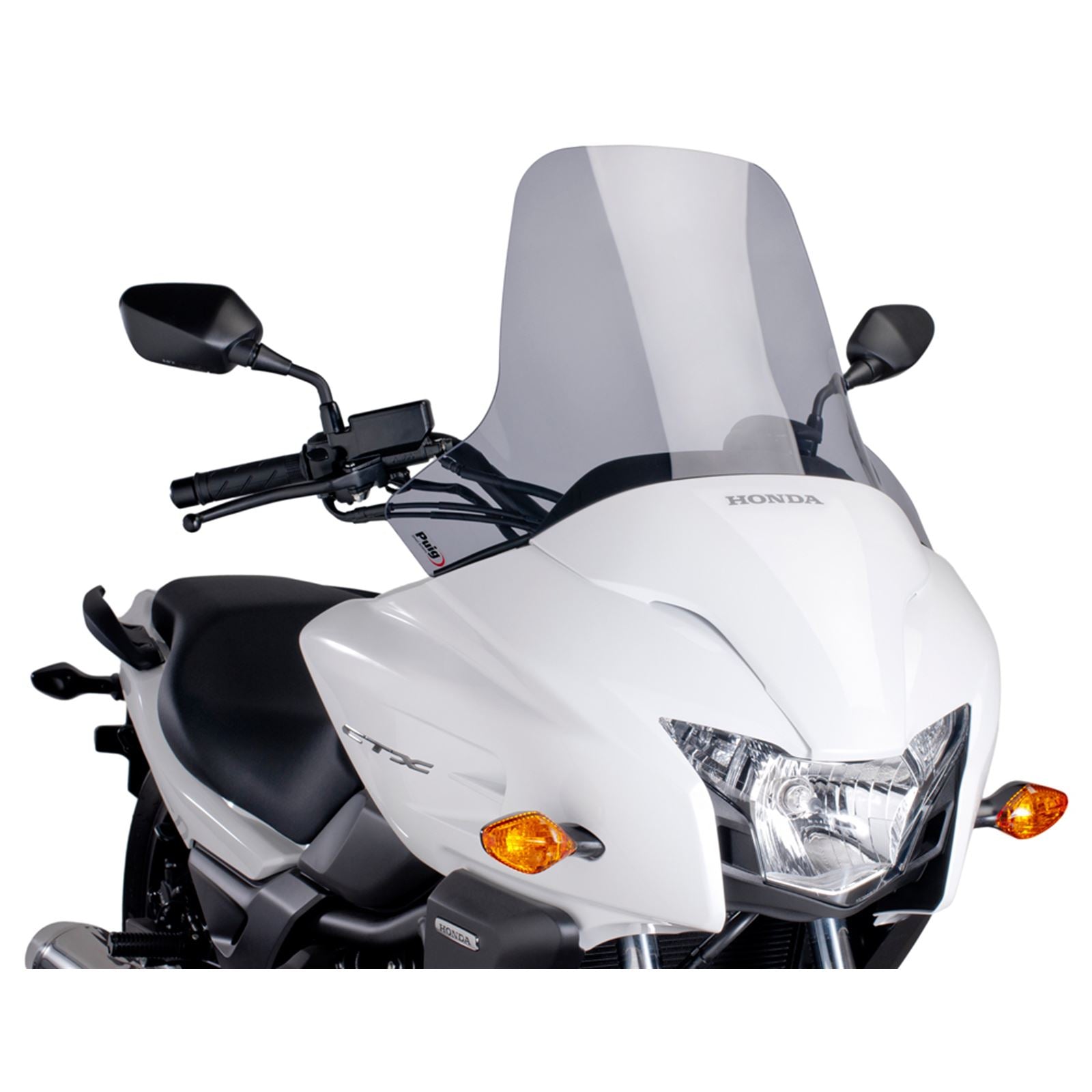 Puig Windscreen Touring - Light Smoke for Honda 7227H_17677