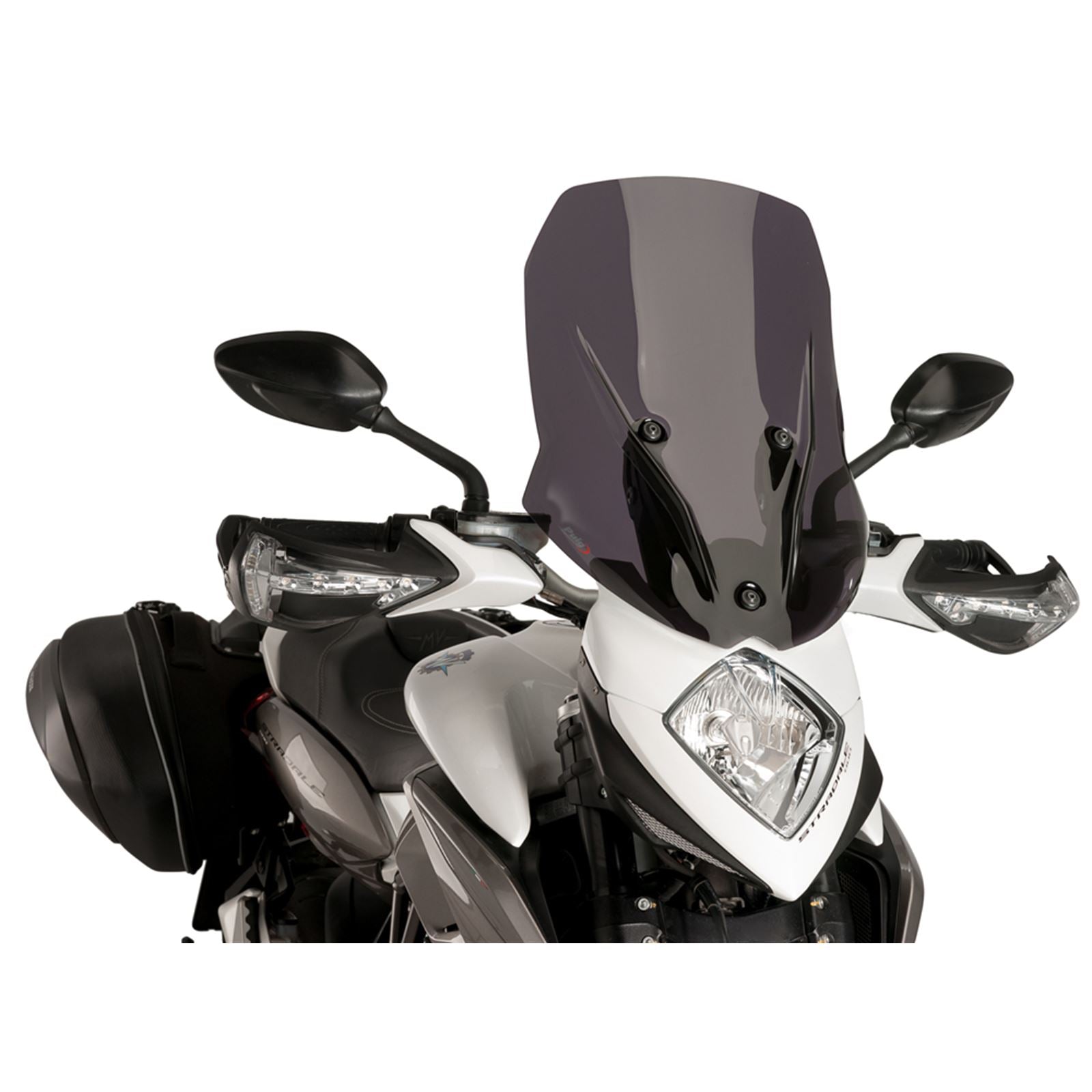 Puig Touring Windscreen - Dark Smoke - MV Agusta [MPN: 7634F]_17692