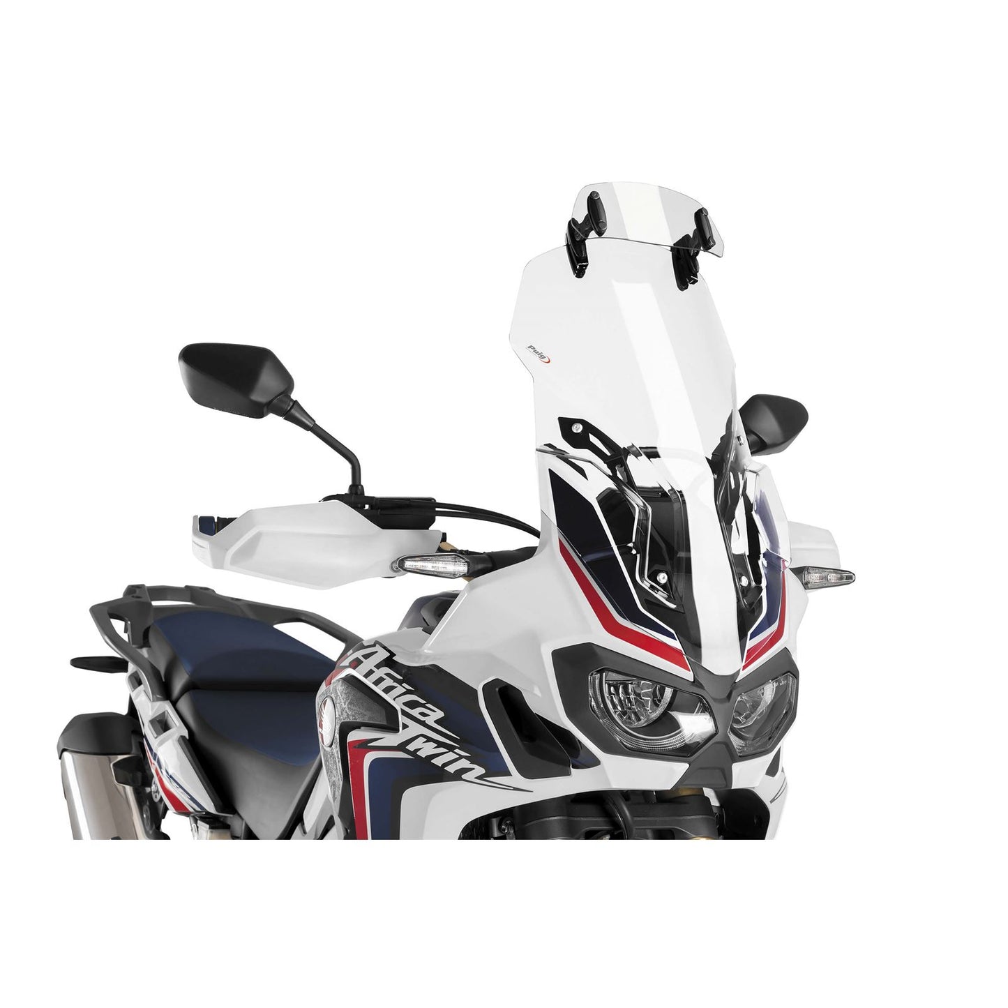 Puig Windscreen Clip-On Visor - Clear - 230x90mm 6319W_17708