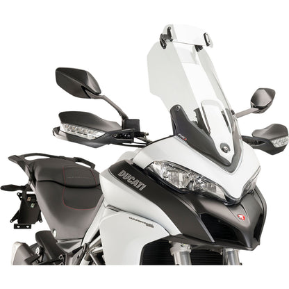 Puig Windscreen Clip-On Visor - Clear - 230x90mm 6319W_461615