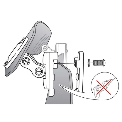 Puig Windscreen Clip-On Visor - Clear - 230x90mm 6319W_17709