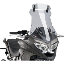 Puig Windscreen Clip-On Visor Smoke 315x100mm 6375H_461618