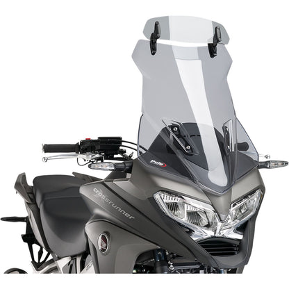 Puig Windscreen Clip-On Visor Smoke 315x100mm 6375H_461618