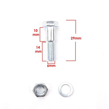 2FastMoto Lever Pivot Bolt & Nut 2/Pack for Honda 90114-300-000 / 90117-310-000_646103