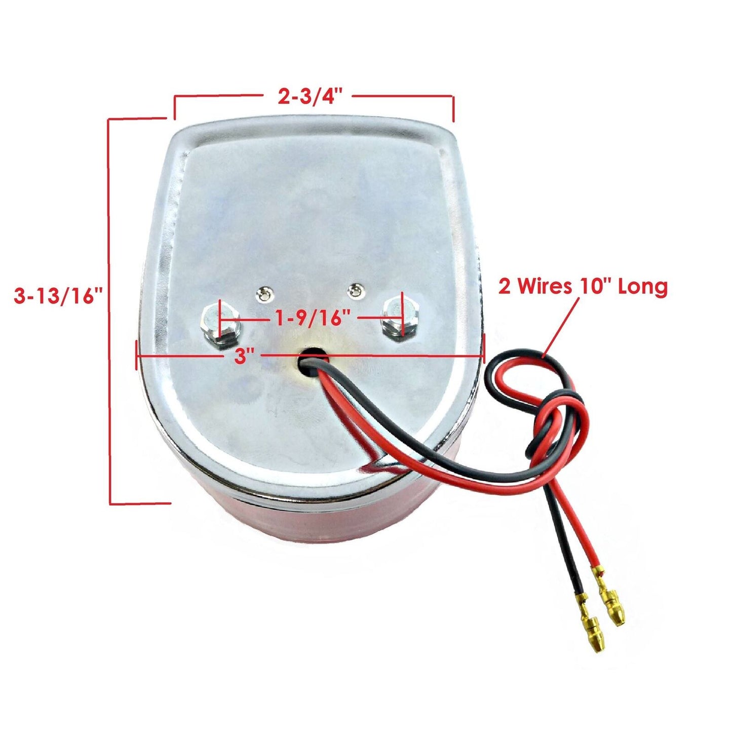2FastMoto Taillight Assembly 6V for Honda  33701-045-690 / 33700-074-671 / 33701-312-670_671089