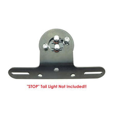 2FastMoto "Stop" Tail Brake Light and License Plate Fender Mount Bracket - Black  42-53031_670062