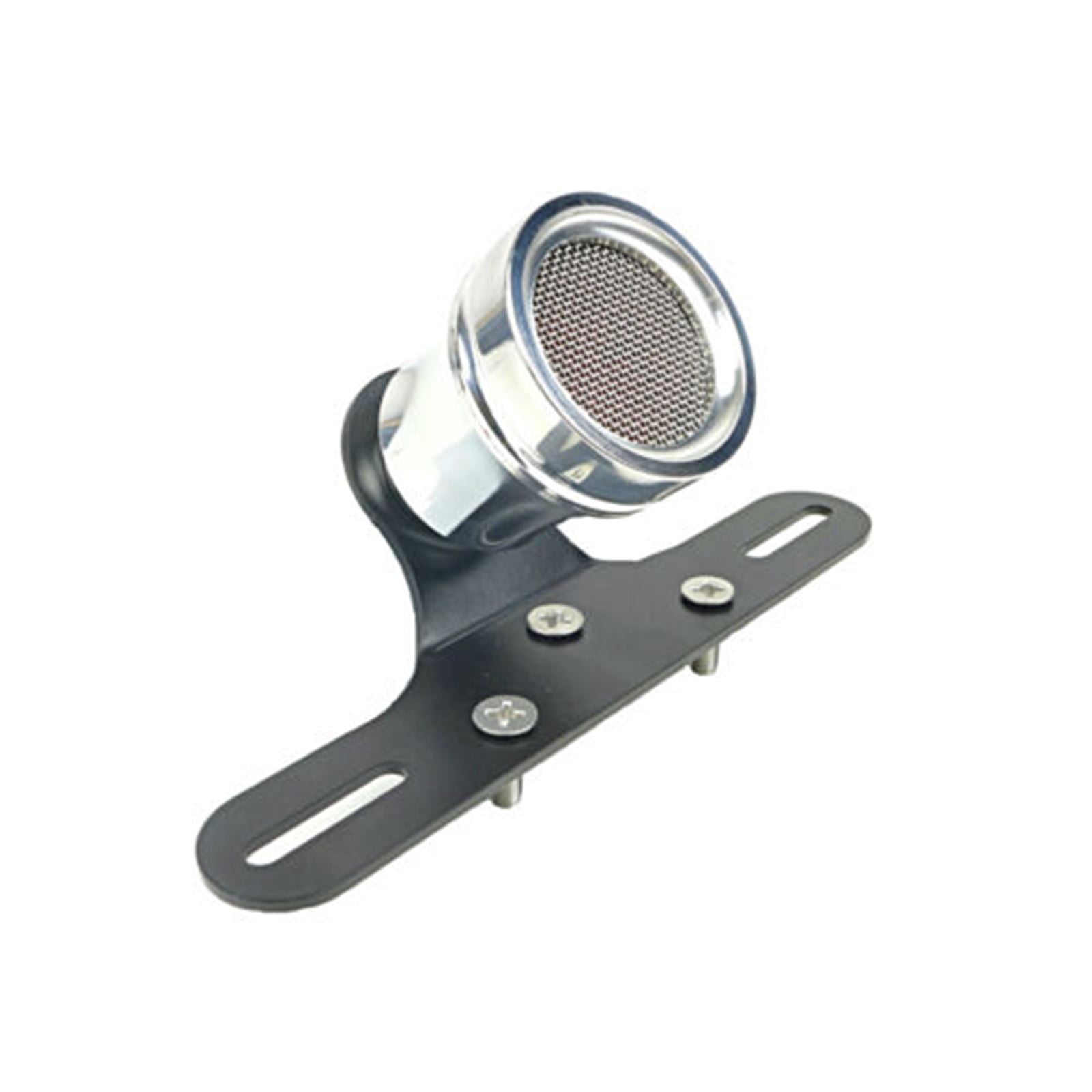 2FastMoto Retro Custom Chrome LED Mesh Tail/Brake Light 12 Volt with Bracket 2fm-42-u4320c_629928