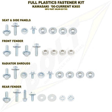 Bolt MC Hardware Full Plastic Fastener Kit - For Kawasaki KAW-001765_354303