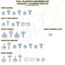 Bolt MC Hardware Full Plastic Fastener Kit - For Kawasaki KAW-141785_354305