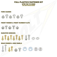 Bolt MC Hardware Full Plastic Fastener Kit for KTM KTM-021565SX_354297