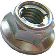 Bolt MC Hardware Fuji-Style 10mm Hex Locking Flange Nuts 6x1.0mm - 10/Pack 021-30610_17752