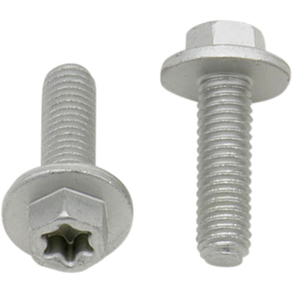 Bolt MC Hardware Dacromet Plated 8mm Large Flange Bolts 6x20mm - 10/Pack 024-70620_354396