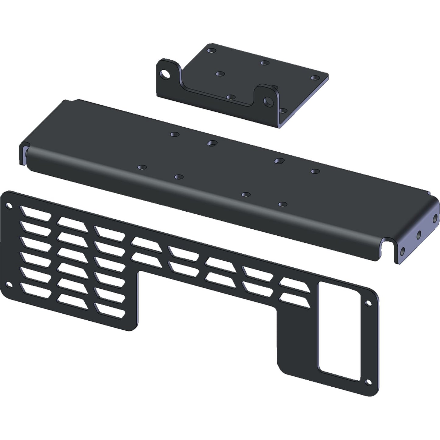 KFI Winch Mount with Grill 100563K_1385355