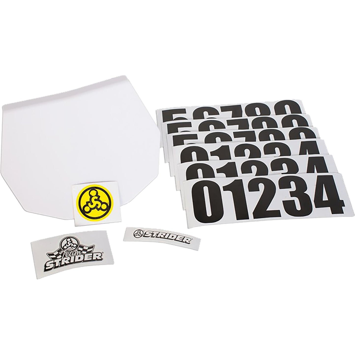 Strider Number Plate Kit Replacement [MPN: PPLATE-12]_17846