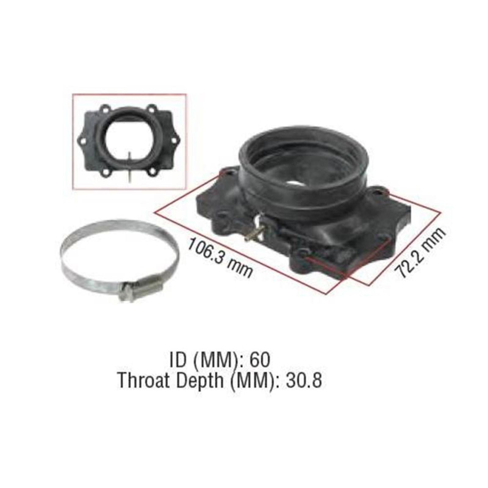 SPI Sports Parts Inc Mounting Flange Arctic Cat SM-07192_998173