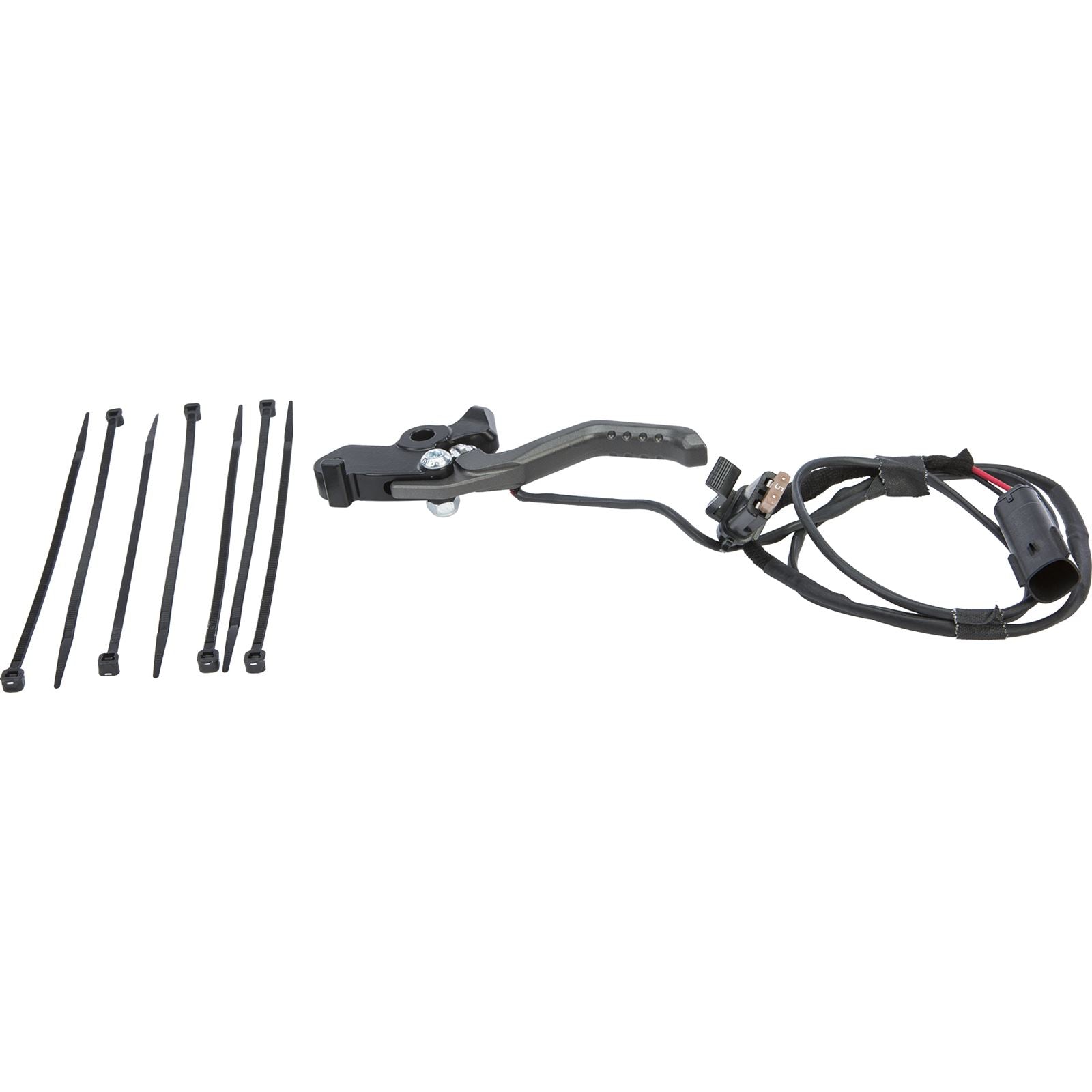 SPG Skinz Adjustable Brake Lever for Ski-Doo Heated Billet Graphite [MPN: SDBLH105-GR]_18047