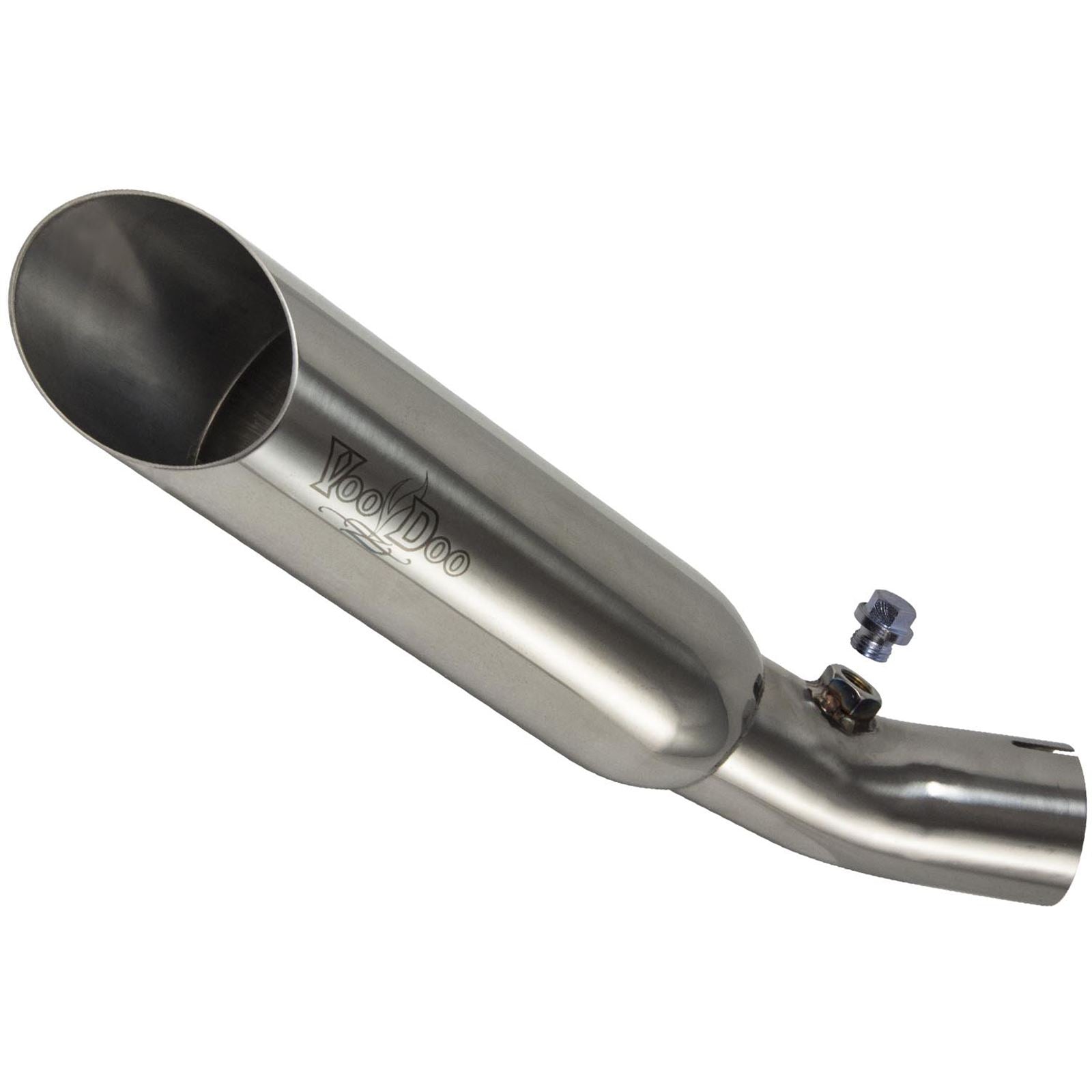 Voodoo Single Shorty Slip-On Exhaust - Polished VECBR6F4IK1P_18077