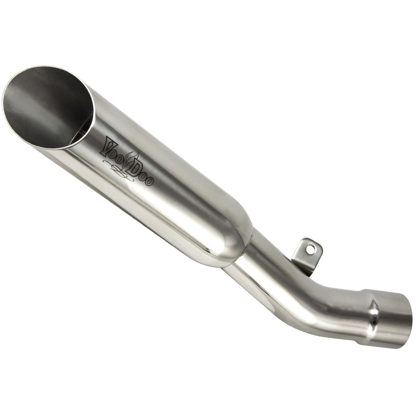 Voodoo Single Shorty Slip-On Exhaust - Polished VEZX636L3P_18083