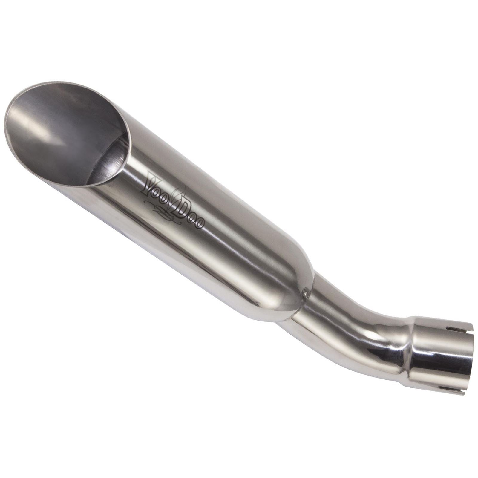 Voodoo Single Shorty Slip-On Exhaust - Polished VEZX10L1P_18085