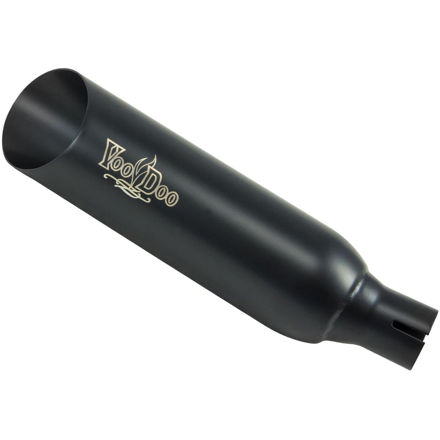 Voodoo Shorty Slip-On Exhaust - Black VEEX250K8B_18086