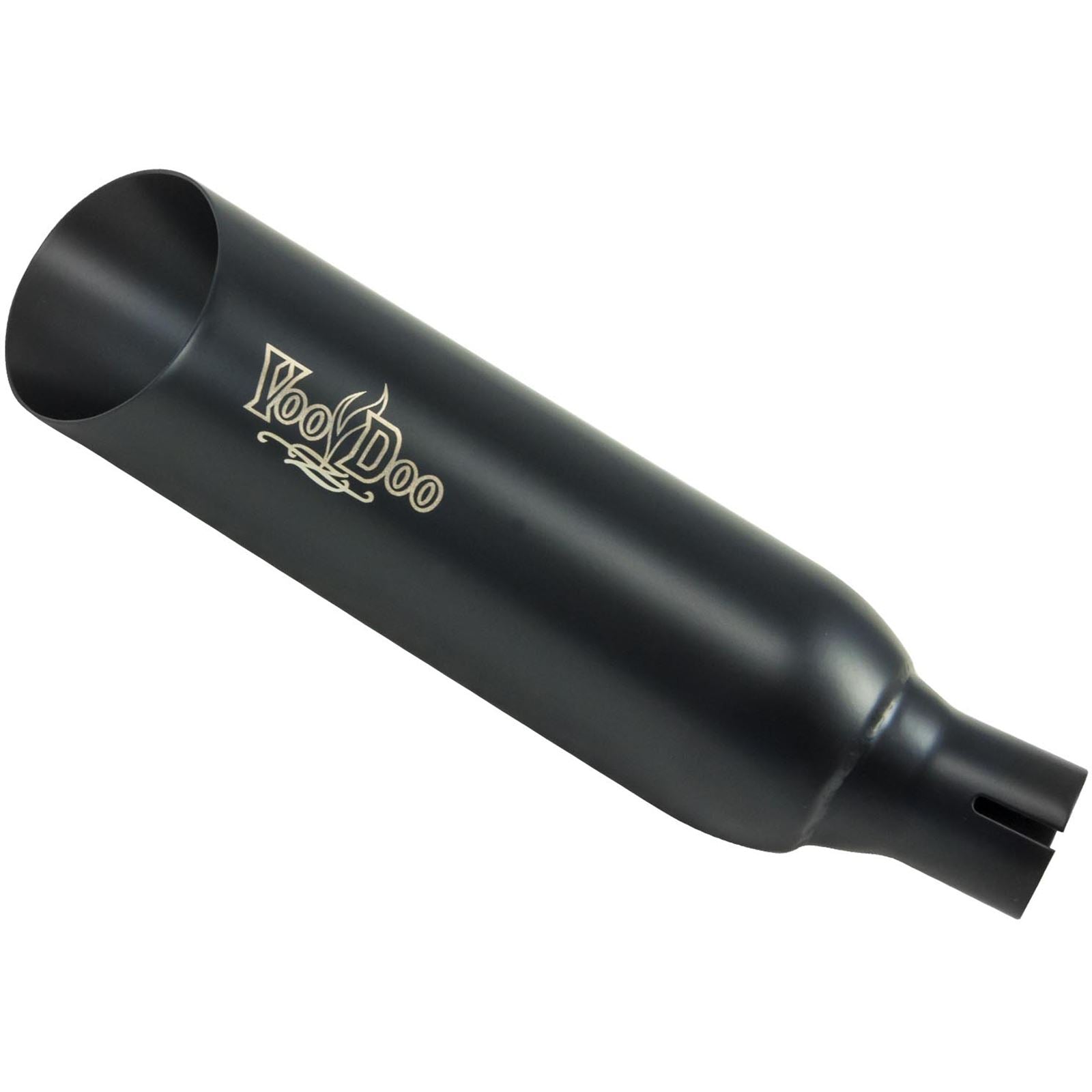 Voodoo Shorty Slip-On Exhaust - Black VEEX250K8B_18086